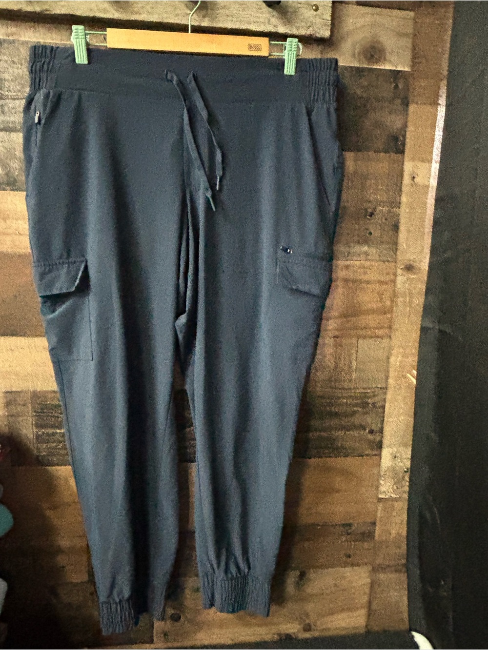 all in motion Navy Women's Drawstring Cargo Joggers